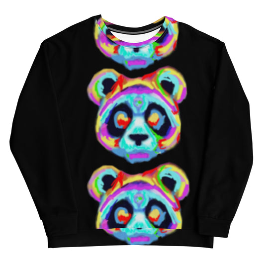 Black Infared panda Sweatshirt